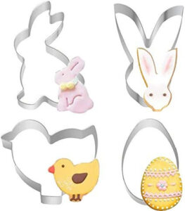 Set forme de biscuiți pentru Paște